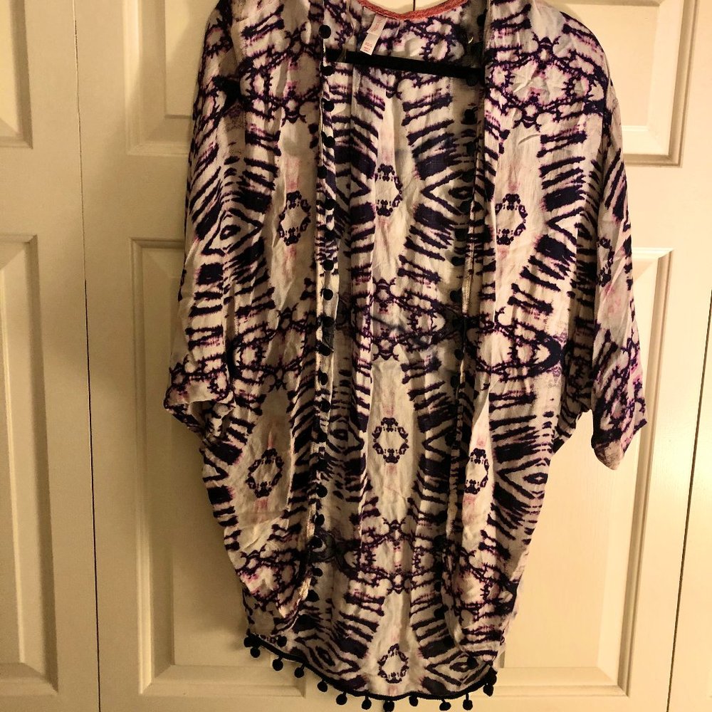 Tie-dye Kimono NWOT